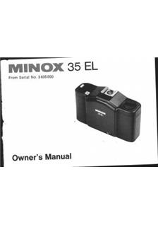 Minox 35 EL manual. Camera Instructions.